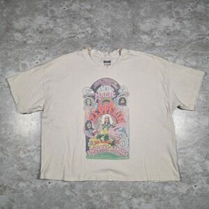 Led Zeppelin Electric Magic Boxy Crop Tee - Women's XL - American Eagle Tailgate
